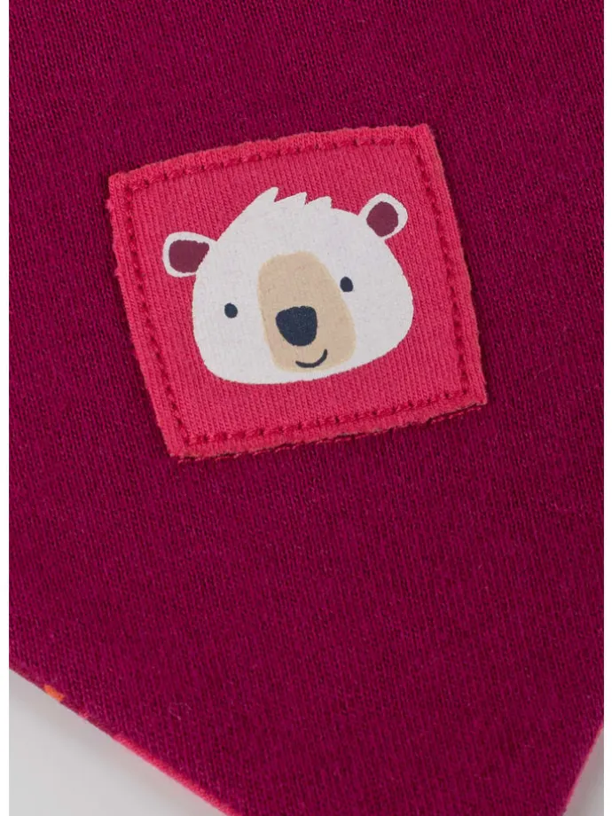 Wendehalstuch Fancy Forest in Pink/Beere