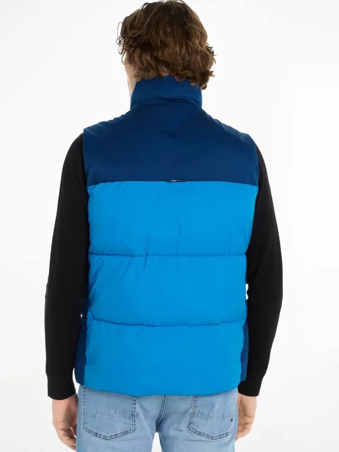 Weste in Blau