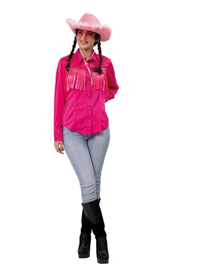Westernhemd "Babe" in Pink
