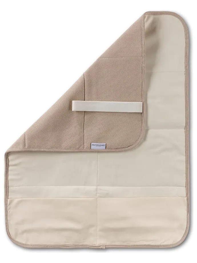 Wickelclutch mit Wickelunterlage "Mara" in Beige