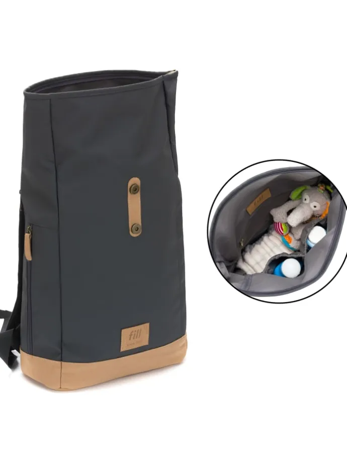 Wickelrucksack Berlin in Stone Grey