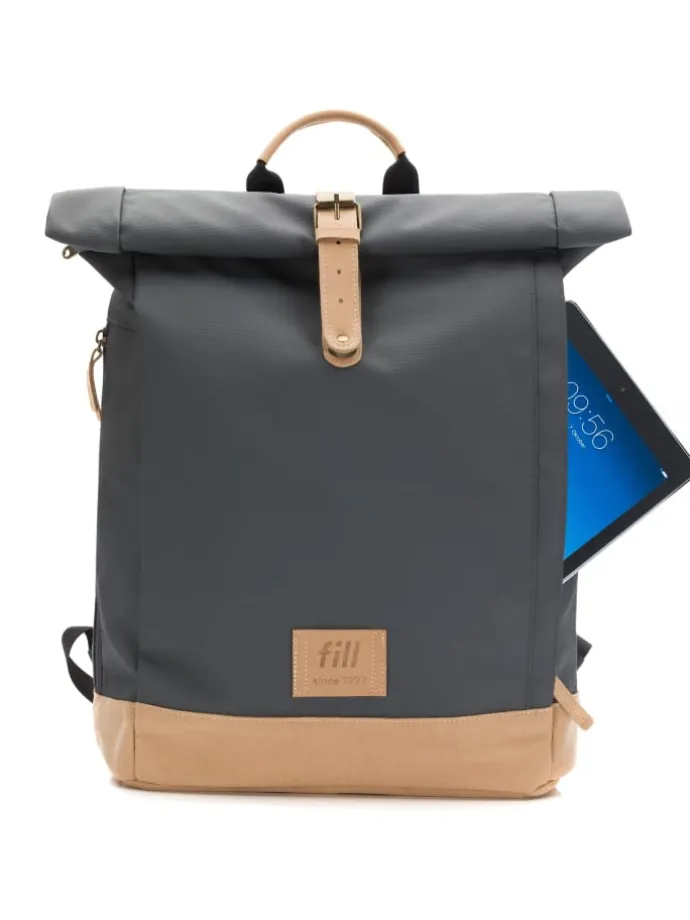 Wickelrucksack Berlin in Stone Grey
