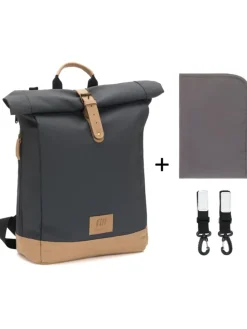 Wickelrucksack Berlin in Stone Grey
