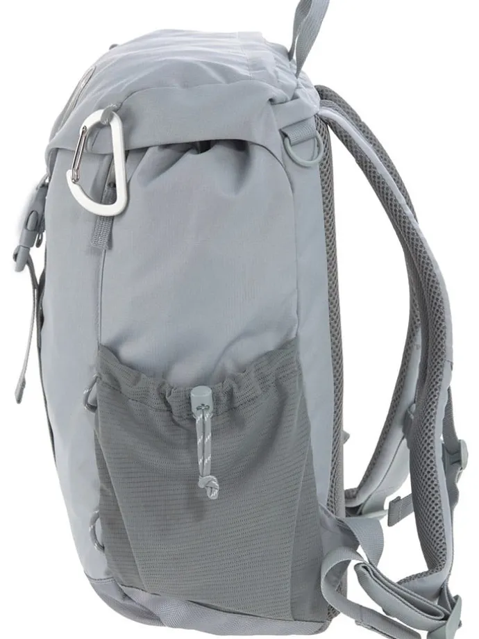 Wickelrucksack in Grau - (L)28 cm - (B)16 cm - (H)42 cm