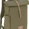 Wickelrucksack in Oliv - (B)30 x (H)46 x (T)14,5 cm