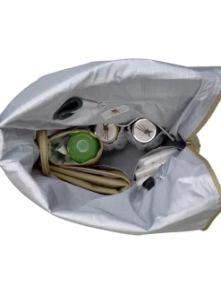 Wickelrucksack in Oliv - (B)30 x (H)46 x (T)14,5 cm