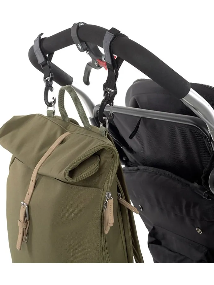 Wickelrucksack in Oliv - (B)30 x (H)46 x (T)14,5 cm