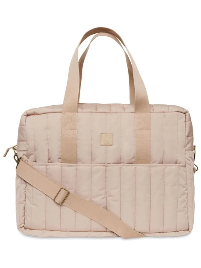 Wickeltasche in Beige - (B)30 x (H)21 x (T)11 cm