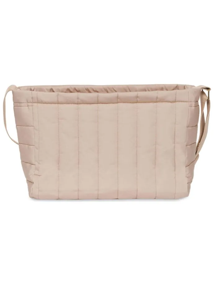 Wickeltasche in Beige - (B)30 x (H)21 x (T)11 cm