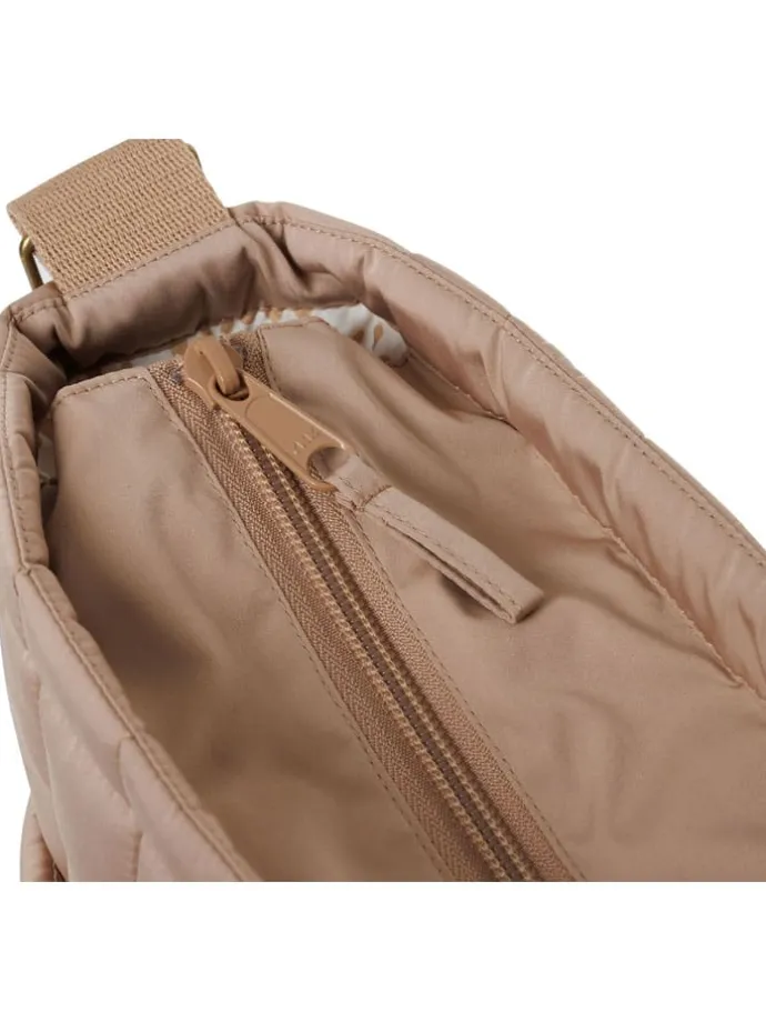 Wickeltasche in Beige - (B)30 x (H)21 x (T)11 cm