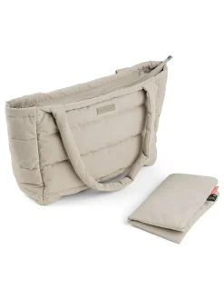 Wickeltasche in Beige - (B)44 x (H)35 x (T)16 cm