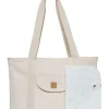 Wickeltasche in Creme - (B)42 x (H)33 x (T)13 cm