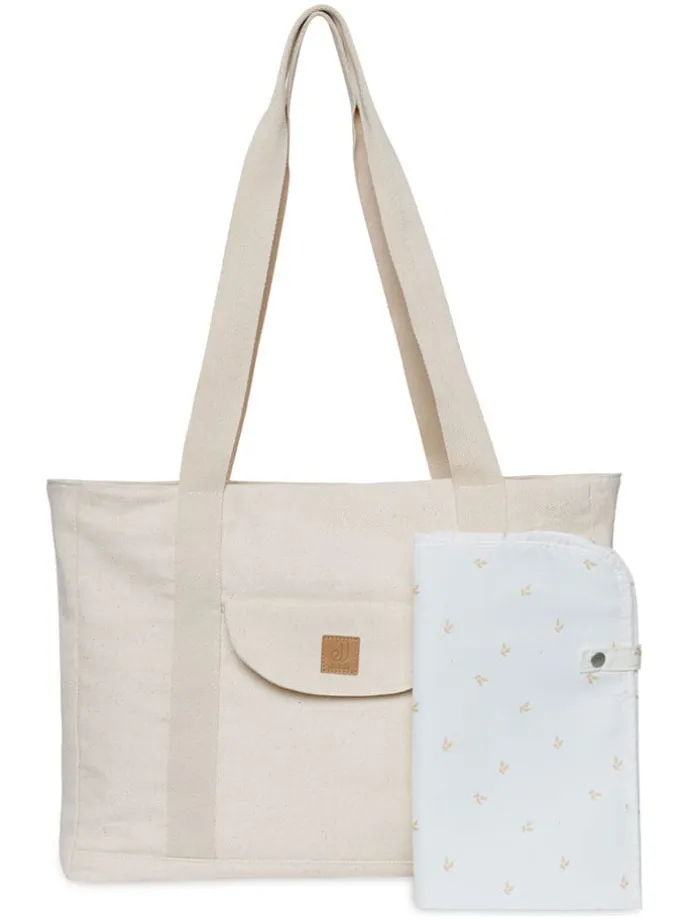 Wickeltasche in Creme - (B)42 x (H)33 x (T)13 cm