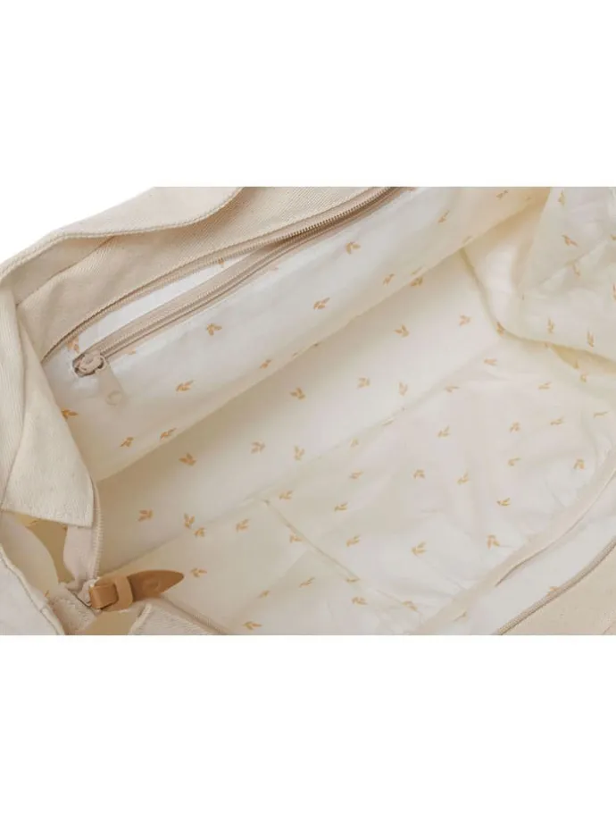 Wickeltasche in Creme - (B)42 x (H)33 x (T)13 cm