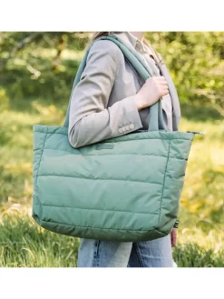 Wickeltasche in Grün - (B)44 x (H)35 x (T)16 cm