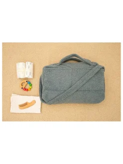 Wickeltasche in Hellblau - (B)48 x (H)25 x (T)13 cm