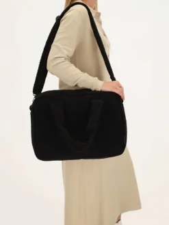 Wickeltasche in Schwarz - (B)40 x (H)28 x (T)15 cm