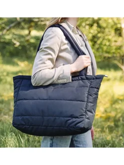 Wickeltasche in Schwarz - (B)44 x (H)35 x (T)16 cm
