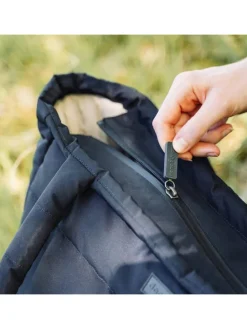 Wickeltasche in Schwarz - (B)44 x (H)35 x (T)16 cm