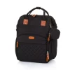 Wickeltasche, Kinderwagen in schwarz