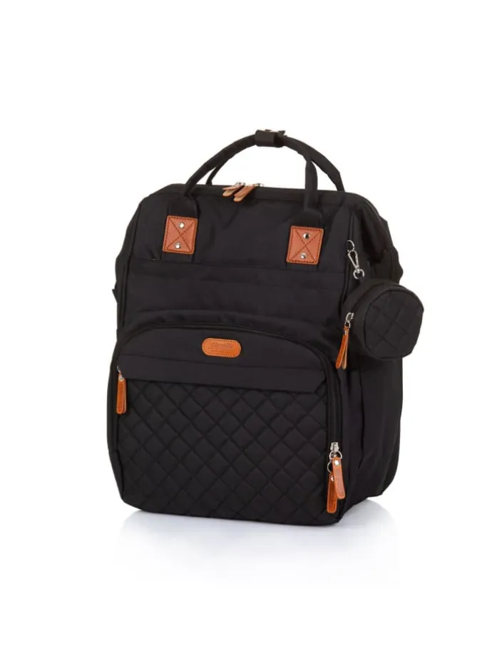 Wickeltasche, Kinderwagen in schwarz