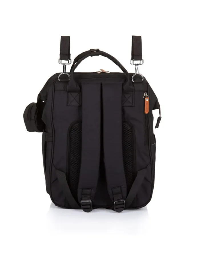Wickeltasche, Kinderwagen in schwarz