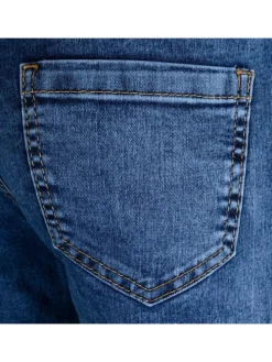 Wide Leg Jeans high waist regular in medium blue