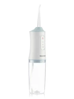 Wiederaufladbare Munddusche in Hellblau/ Weiß - 220 ml