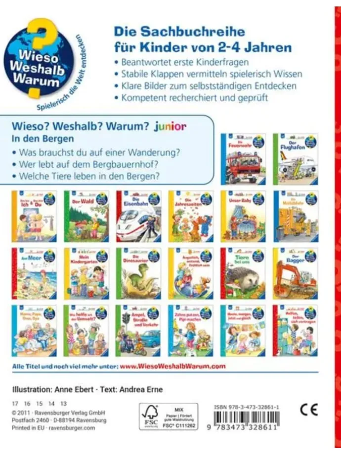 Wieso? Weshalb? Warum? junior, Band 42: In den Bergen