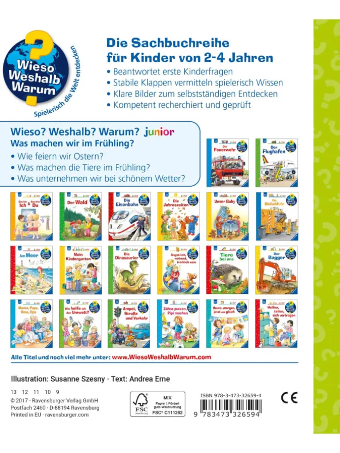 Wieso? Weshalb? Warum? junior, Band 59: Was machen wir im Frühling?