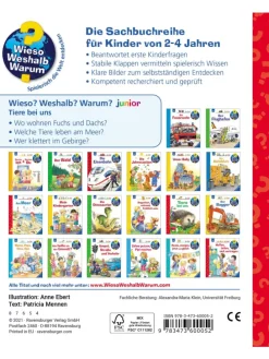 Wieso? Weshalb? Warum? junior, Band 33: Tiere bei uns