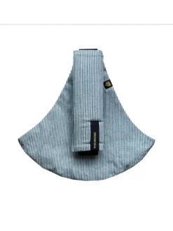 Wildride Kindertrage Stripe (Hüfttrage) - Farbe: Light Denim Stripe