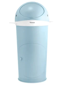 Windeleimer in Hellblau - (B)37 x (H)68 x (T)39 cm