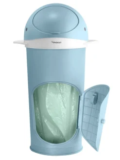 Windeleimer in Hellblau - (B)37 x (H)68 x (T)39 cm
