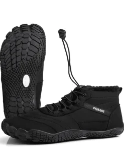 Winterbarfußschuhe, unisex, Größe 37-47 in 3 Farben in Schwarz