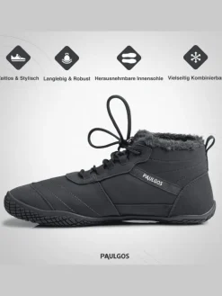 Winterbarfußschuhe, unisex, Größe 37-47 in 3 Farben in Grau