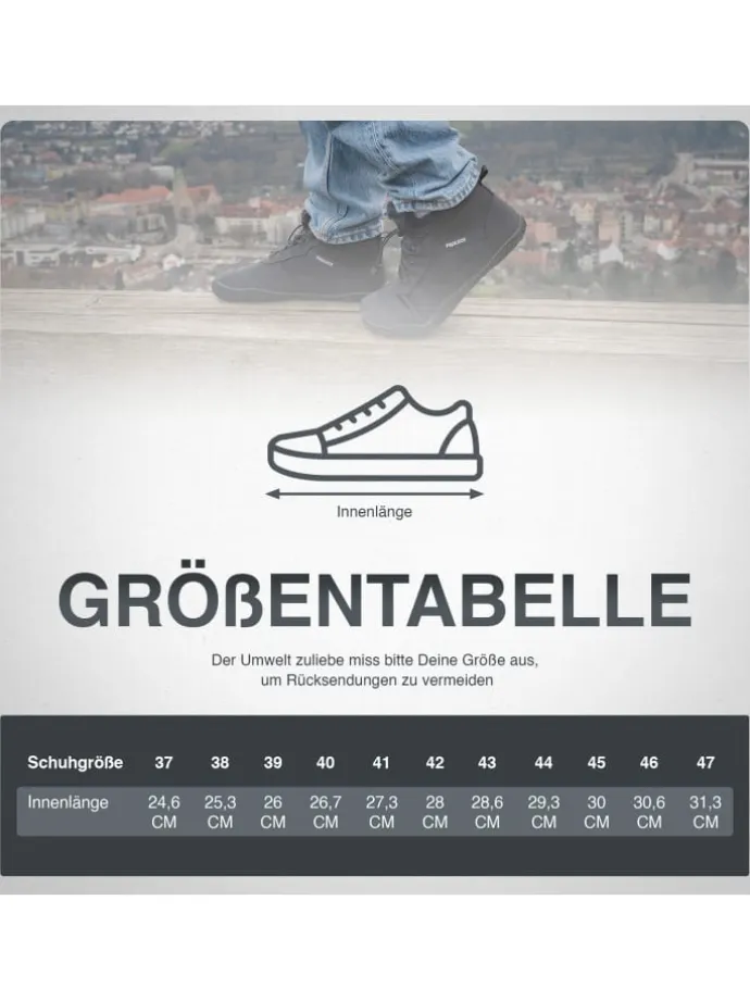 Winterbarfußschuhe, unisex, Größe 37-47 in 3 Farben in Grau
