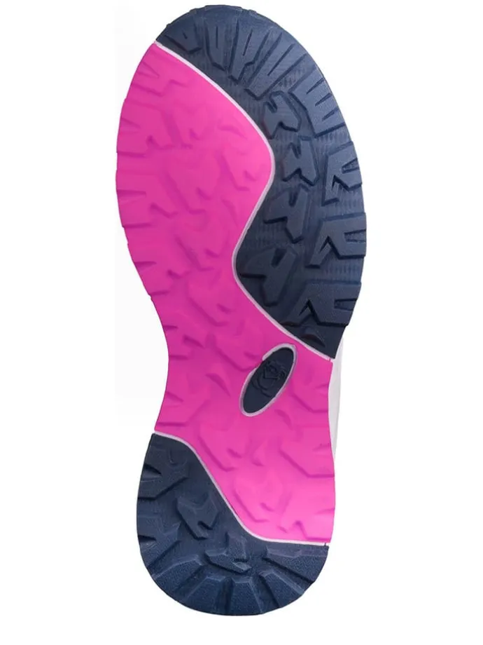 Winterboots "Hafjell" in Dunkelblau/ Pink