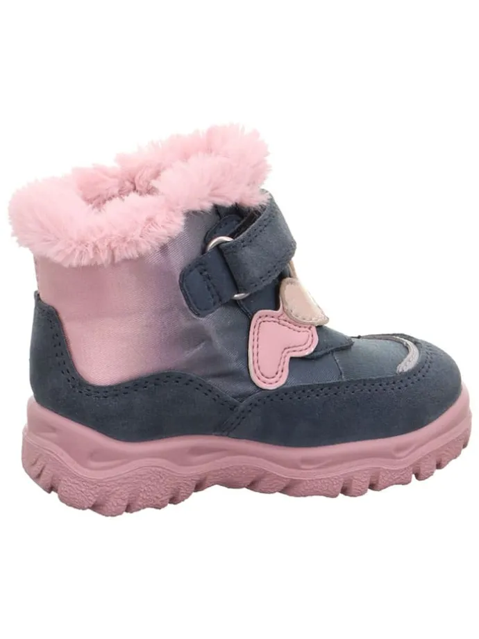 Winterboots "Husky+" in Blau/ Rosa