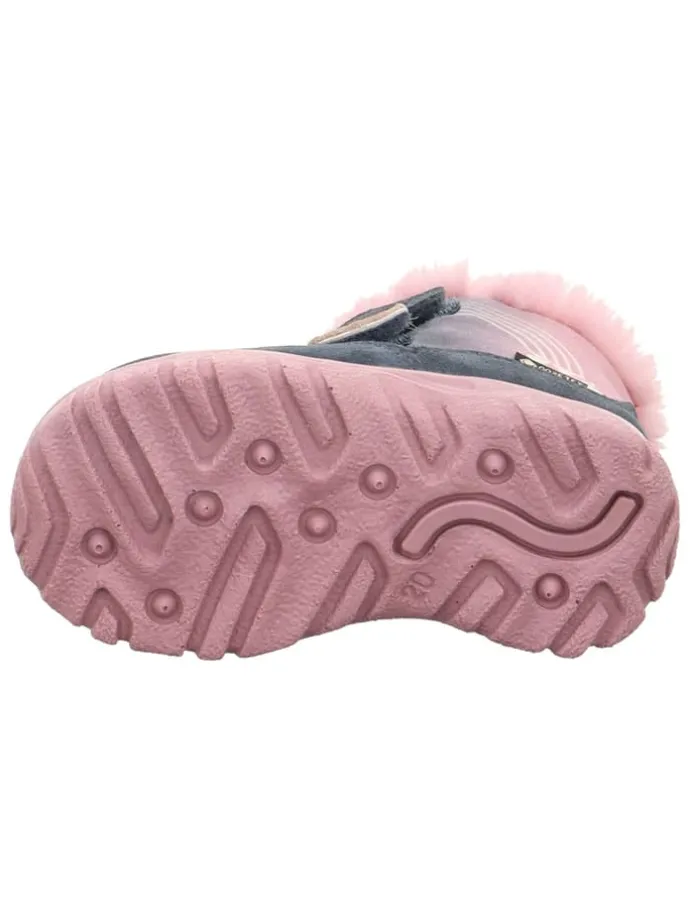 Winterboots "Husky+" in Blau/ Rosa