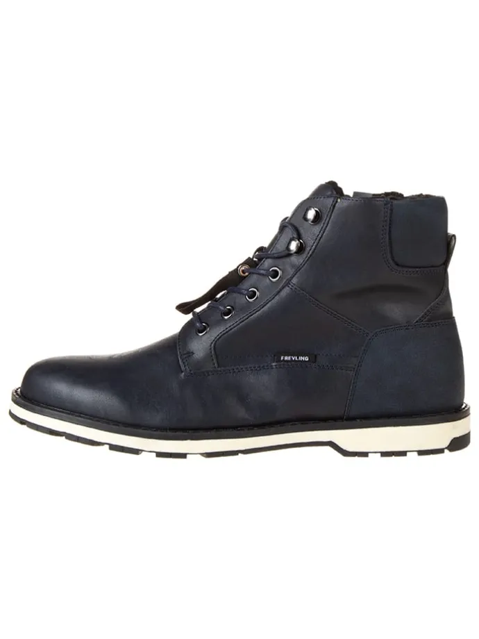 Winterboots in Dunkelblau