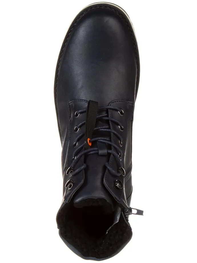 Winterboots in Dunkelblau