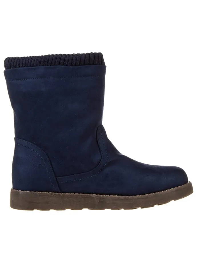 Winterboots in Dunkelblau