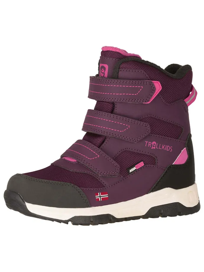 Winterboots "Lofoten" in Lila