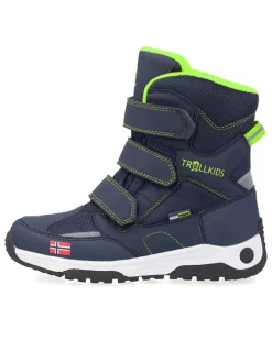 Winterboots "Lofoten XT" in Dunkelblau/ Hellgrün