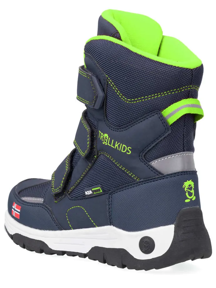 Winterboots "Lofoten XT" in Dunkelblau/ Hellgrün