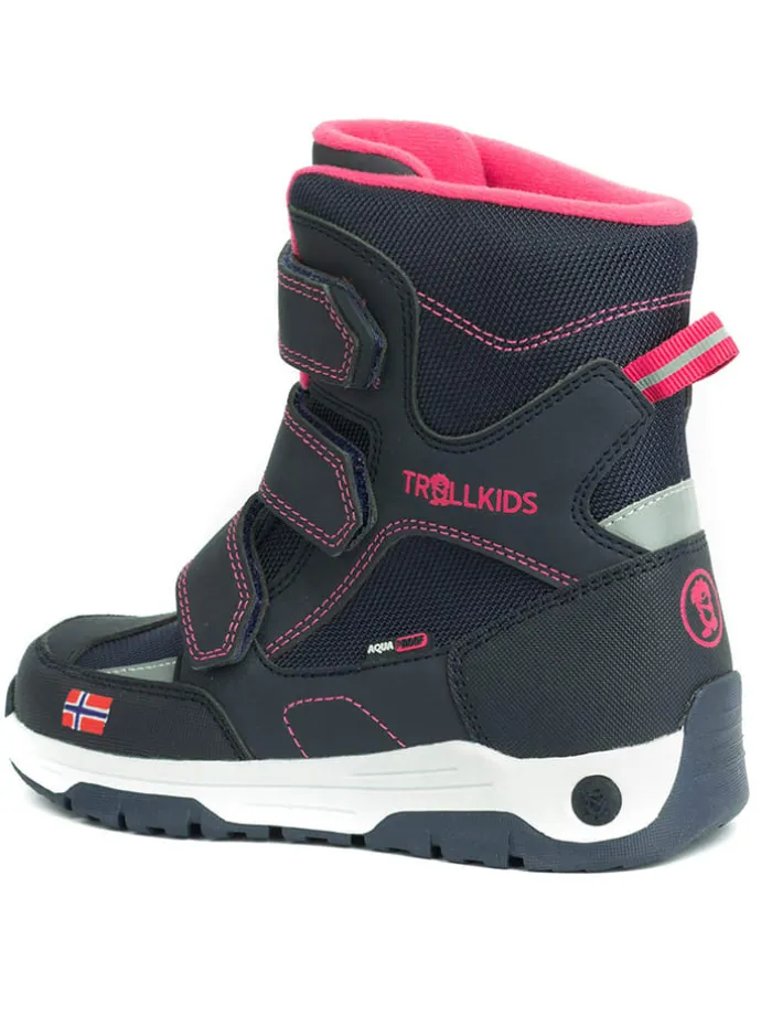 Winterboots "Lofoten XT" in Dunkelblau/ Rosa