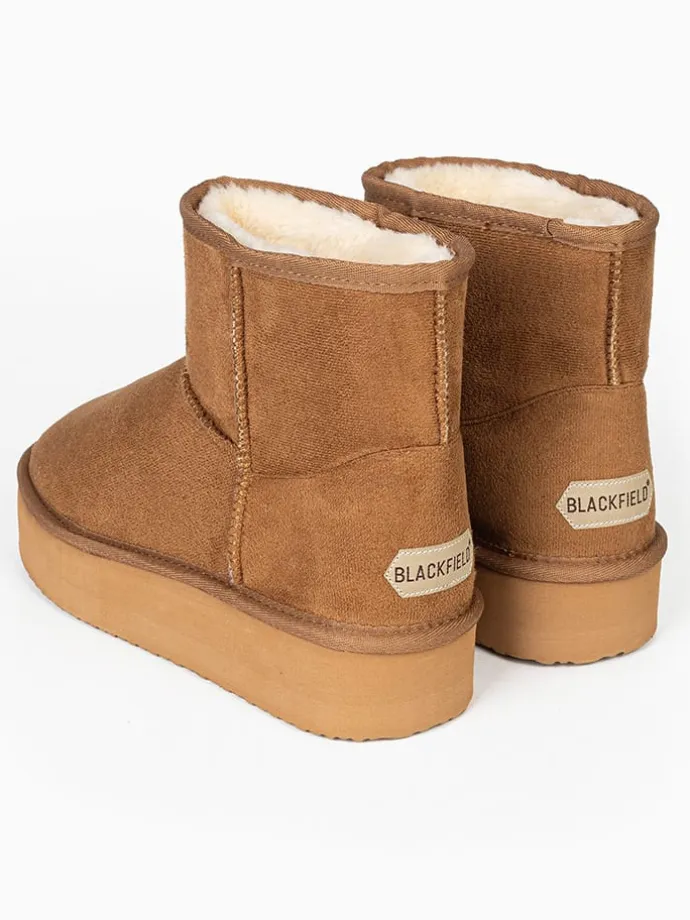 Winterboots "Princesse" in Hellbraun