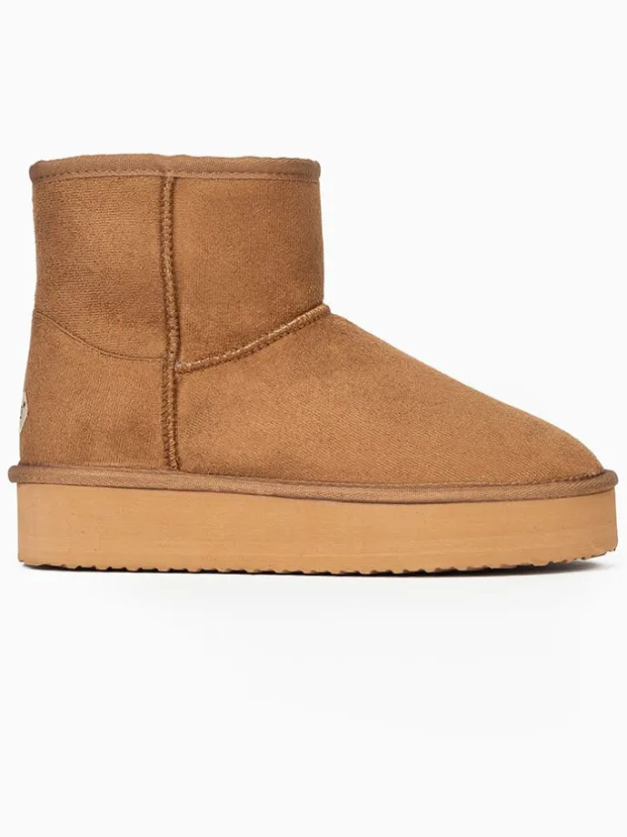 Winterboots "Princesse" in Hellbraun