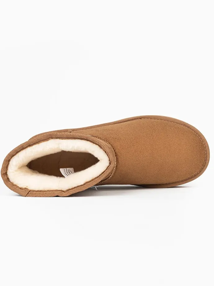 Winterboots "Princesse" in Hellbraun